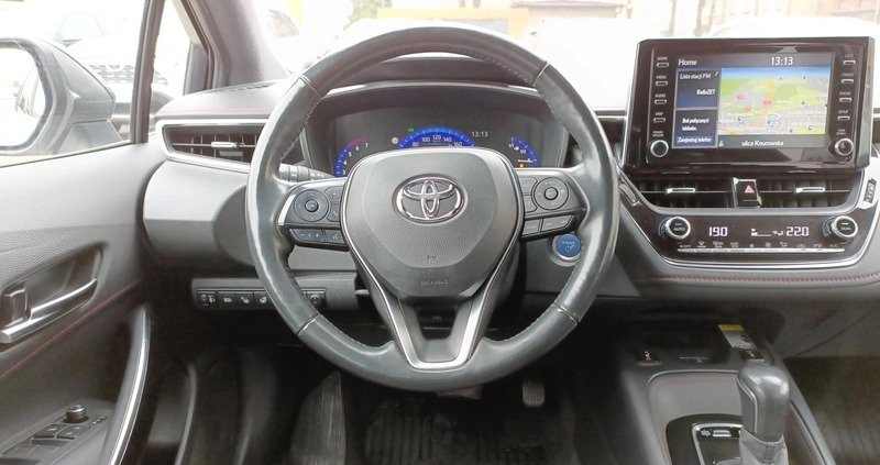 Toyota Corolla cena 92900 przebieg: 128800, rok produkcji 2019 z Serock małe 121